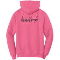 pink mug shot sweatshirt