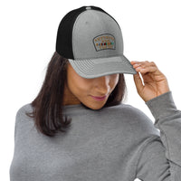 Veterans for Trump Embroidered Trucker Cap