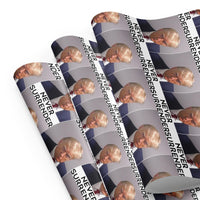 Trump Mug Shot Wrapping Paper