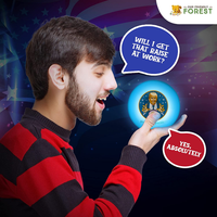 President Predicto - Donald Trump Fortune Teller Ball - The Greatest Way to Discover Your Future - Ask a YES or NO Question & Trump Speaks the Answer - Like a Next Generation Magic 8 Ball – Funny Gift