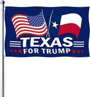 ANUFER Double Sided Donald Trump 2024 President Election Flag America States Voting Flag 3x5 foot with Grommets Pattern 21