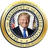 Trump Golf Ball Marker & Tee Set.Seal of The President USA. + 1 Decal