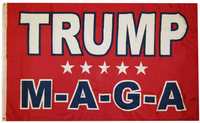 High Quality Trump MAGA Flag 3'x5' Nylon Heavy Duty (USA)