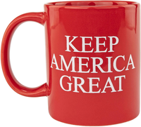 Fairly Odd Novelties’ Keep America Great Donald Trump 2020 President Red Republican Conservative Coffee Tea Mug Novelty Gift, standard (FON-10346)(FON-10345)