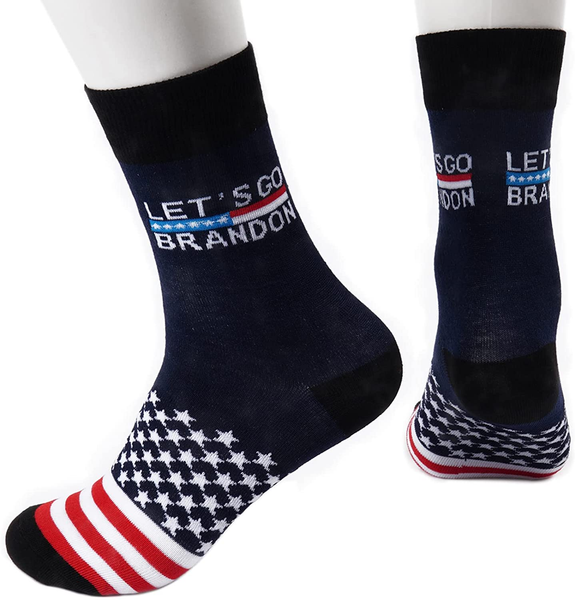 Trump 2024 socks Let's Go Brandon Socks Novelty Gift Donald Trump Socks 2024 Take America Back Funny Gag Gifts for Trump Fans