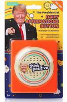 Donald Trump Talking Positivity Button - 5 Different Compliments 