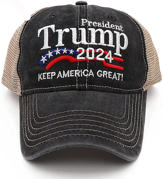 Trump 2024 Keep America Great Embroidered Vintage Baseball Cap