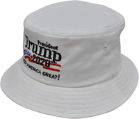 DISHIXIAO Trump Bucket Hat USA American Flag Trump 2020 Keep America Great Embroidered Bucket Cap