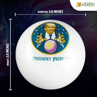 President Predicto - Donald Trump Fortune Teller Ball - The Greatest Way to Discover Your Future - Ask a YES or NO Question & Trump Speaks the Answer - Like a Next Generation Magic 8 Ball – Funny Gift