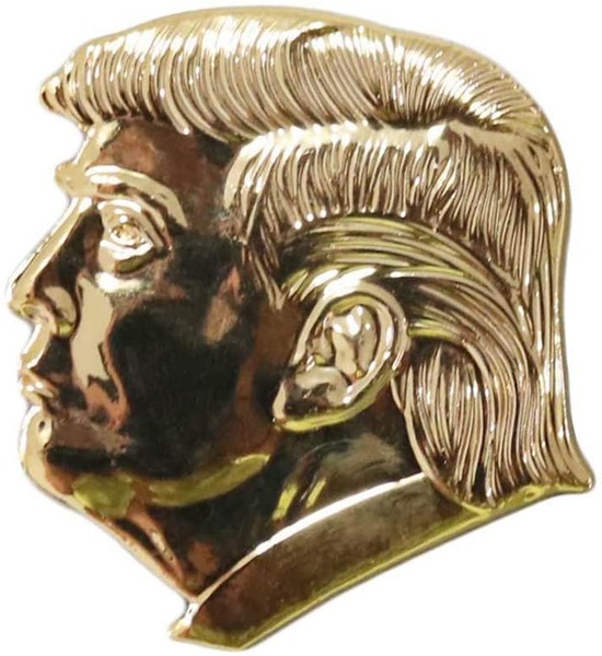 President Donald Trump Gold Plated Lapel Pin