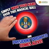 President Predicto - Donald Trump Fortune Teller Ball - The Greatest Way to Discover Your Future - Ask a YES or NO Question & Trump Speaks the Answer - Like a Next Generation Magic 8 Ball – Funny Gift