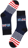 Trump 2024 socks Let's Go Brandon Socks Novelty Gift Donald Trump Socks 2024 Take America Back Funny Gag Gifts for Trump Fans