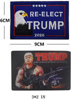 18 PCS Trump Patches Trump 2024 Save America Again Patch Take America Back Patch Hook and Loop