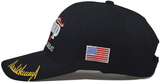 Black Trump Hat 2024 Take America Back Baseball Hat Signature Bill