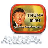 Trump Make Breath Fresh Again Mints - Trump Gag Gifts - Clinton Trump Election 2016 - Donald Trump Gifts - Peppermint Breath Mints - Funny Mint Tins by Gears Out