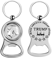 Donald Trump 2020 Gifts Keep Make America Great Again Bottle Opener Keychain for Men Dad
