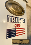 Trump 2024 Stickers - (10 Piece) Trump Sticker Pack - 4"X6" Patriotic stickers - Trump Decals For Laptops, Water Bottles, Bumpers, Windows, Etc. - 100% UV Resistant and 100% Water-Resistant For Indoor or Outdoor Placement - 10 Different Designs