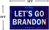 ANCONINE 2Pack Lets Go Flag 3x5 FT FJB Brandon Flag with 2 Brass Grommets, Durable Double Stitched and Premium Polyester.
