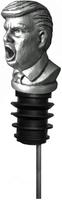 Trump Wine Pourer and Aerator Premium Aerating Pourer Stainless Steel Food Grade silicone stopper
