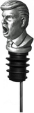 Trump Wine Pourer and Aerator Premium Aerating Pourer Stainless Steel Food Grade silicone stopper