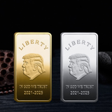 Donald Trump Gold and Silver Collectible Bouillon Bars