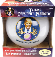 President Predicto - Donald Trump Fortune Teller Ball - The Greatest Way to Discover Your Future - Ask a YES or NO Question & Trump Speaks the Answer - Like a Next Generation Magic 8 Ball – Funny Gift