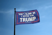 Dont Blame Me I Voted For Trump Flag Take America Back Flag, 2 Pack Trump 2024 Flag perfect for President Re-elect Trump Outdoor Indoor Decor