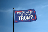 Dont Blame Me I Voted For Trump Flag Take America Back Flag, 2 Pack Trump 2024 Flag perfect for President Re-elect Trump Outdoor Indoor Decor