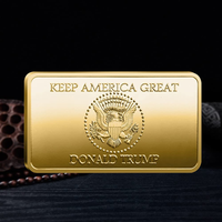 Donald Trump Gold and Silver Collectible Bouillon Bars