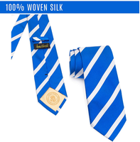 Donald J. Trump Signature Neck Ties | Gold Backing with Gold Embroidery Stitching | Long and Wide | 100% Woven Silk